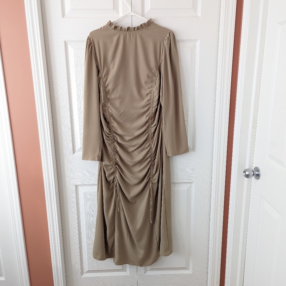 NWOT SHEIN High Neck Midi Dress - Picture 4 of 12